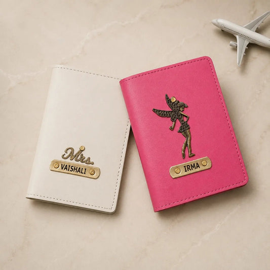 Personalized Couple Passport Cover Set - Plush Gifting Co.
