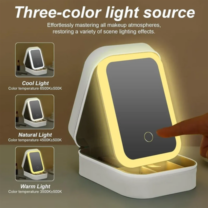 Personalized LED Jewelry Organizer Box