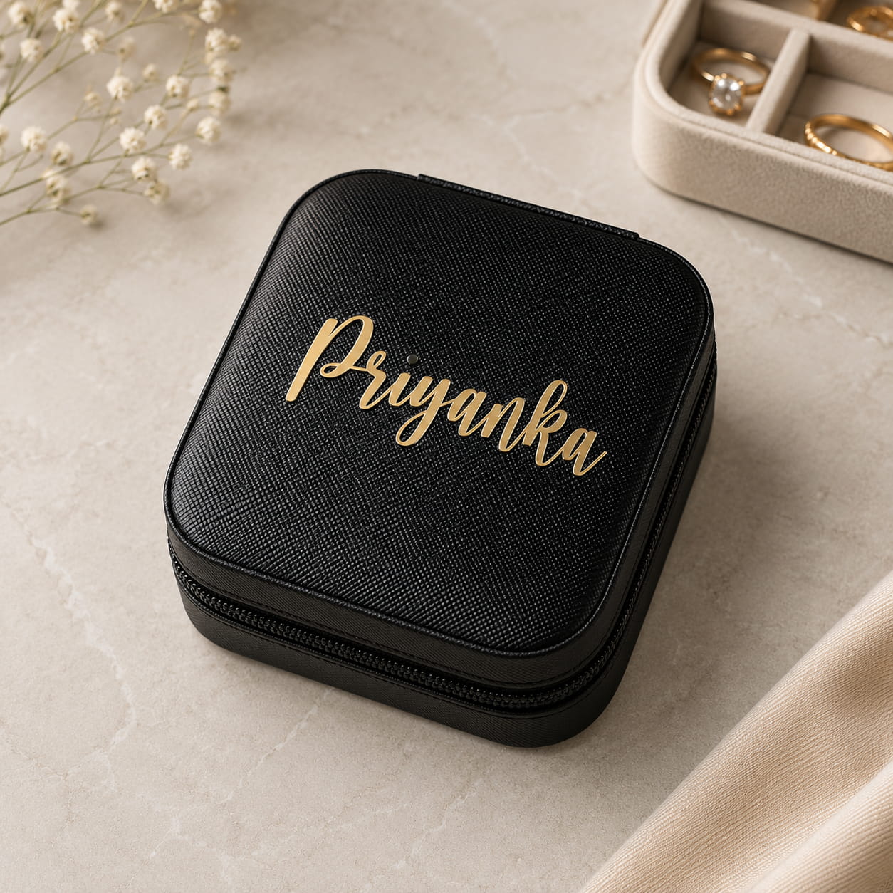 Personalized Mini Jewelry Box