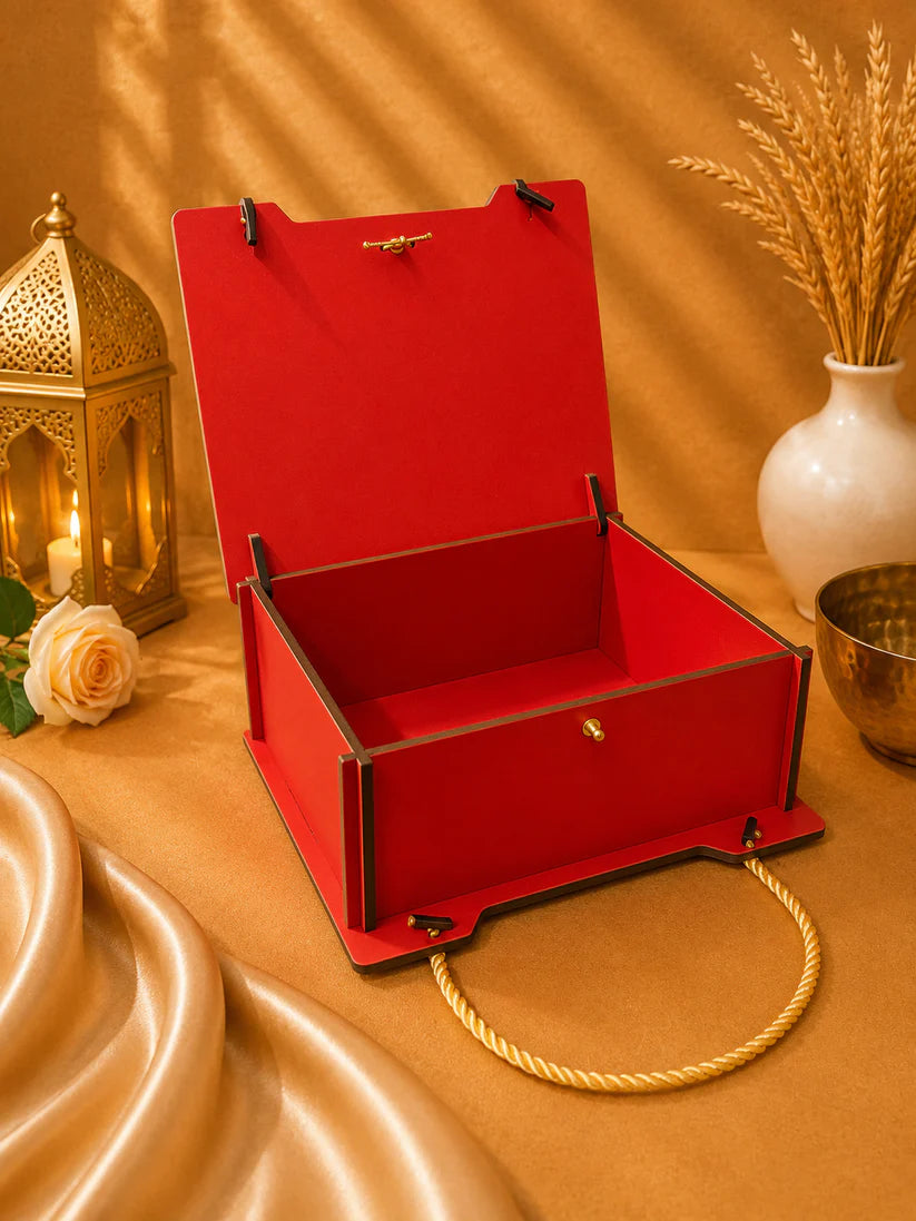 Personalized Rakhi Hamper Gift Box with Custom Photo Frame