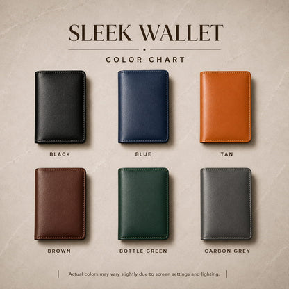 Personalized Unisex Sleek Wallet