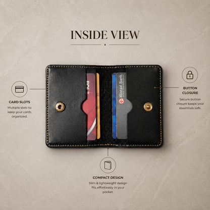 Personalized Unisex Sleek Wallet