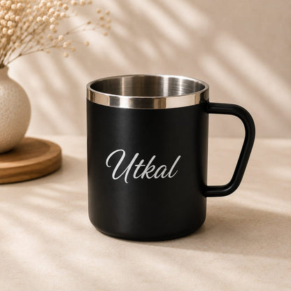 Personalized Stainless Steel Mug - Plush Gifting Co.