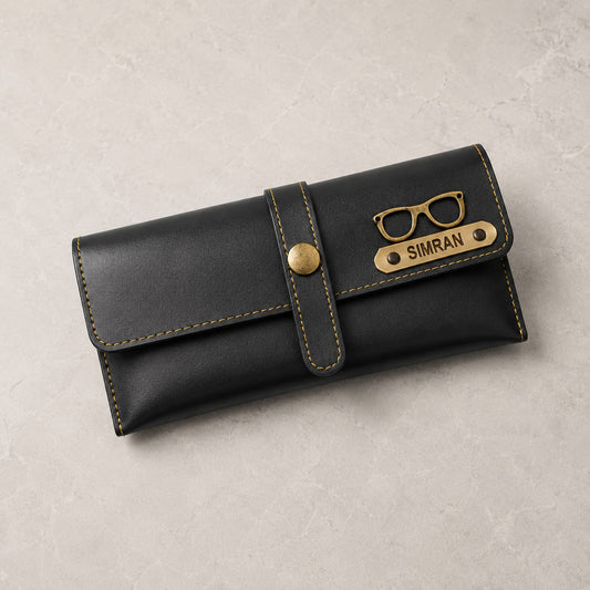 Customized Sunglass Holder with Name & Charm