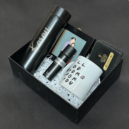 Personalized Executive Gift Hamper for Men – Black Edition